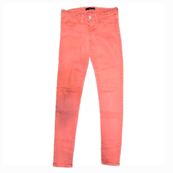 Flying Monkey Low Rise Skinny Jeans in Grapefruit - Size 1 - Picture 1 of 6